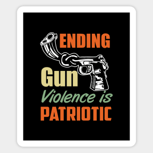 Ending Gun Violence is Patriotic Magnet